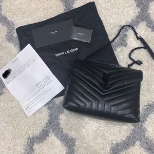 Authentic YSL Saint Laurent LouLou Medium
